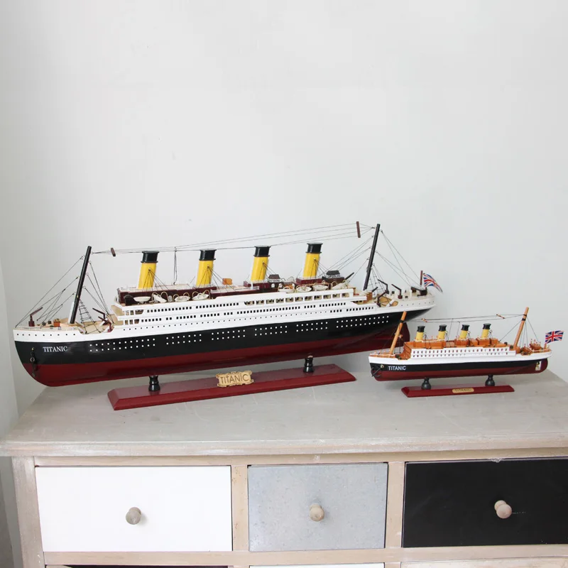 Titanic Wood Sailing Ship Models furnishing articles Creative Boat Nautical Home Decor Gifts Crafts decoration souvenir
Titanic Wood Sailing Ship Models furnishing articles Creative Boat Nautical Home Decor Gifts Crafts decoration souvenir