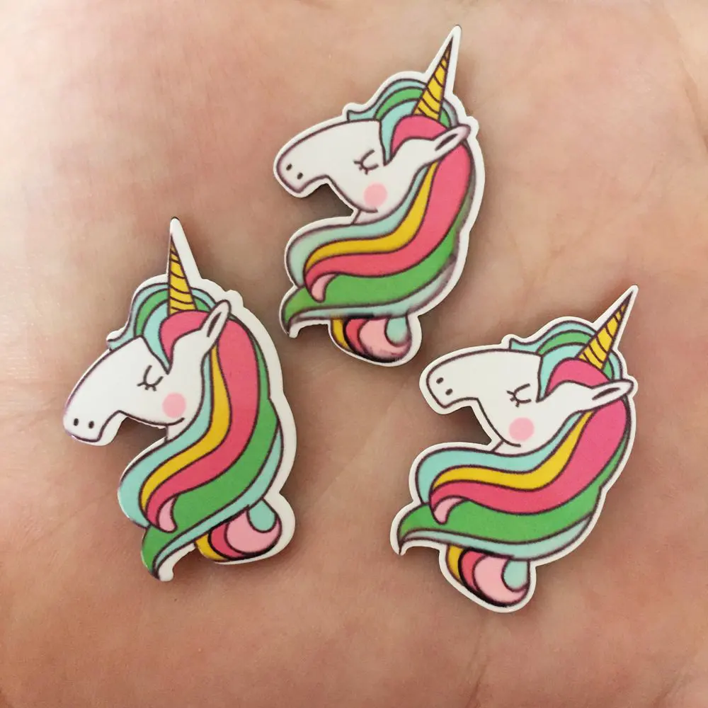 New 10pcs 22mm*35mm Coloured Drawing Acrylic Sheet Unicorn Flatback Scrapbook DIY Ornament F403
New 10pcs 22mm*35mm Coloured Drawing Acrylic Sheet Unicorn Flatback Scrapbook DIY Ornament F403