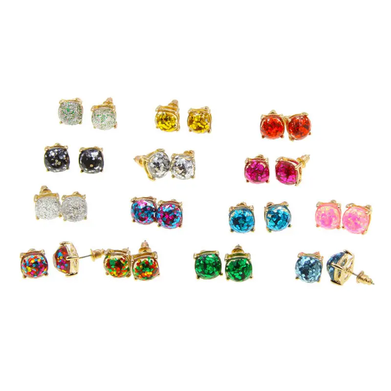 Mini Stud Earrings 10 Color Choose Drusy Small Square Brand Glitter Earrings Rhinestone Studs Engagement Jewelry Gifts
Mini Stud Earrings 10 Color Choose Drusy Small Square Brand Glitter Earrings Rhinestone Studs Engagement Jewelry Gifts