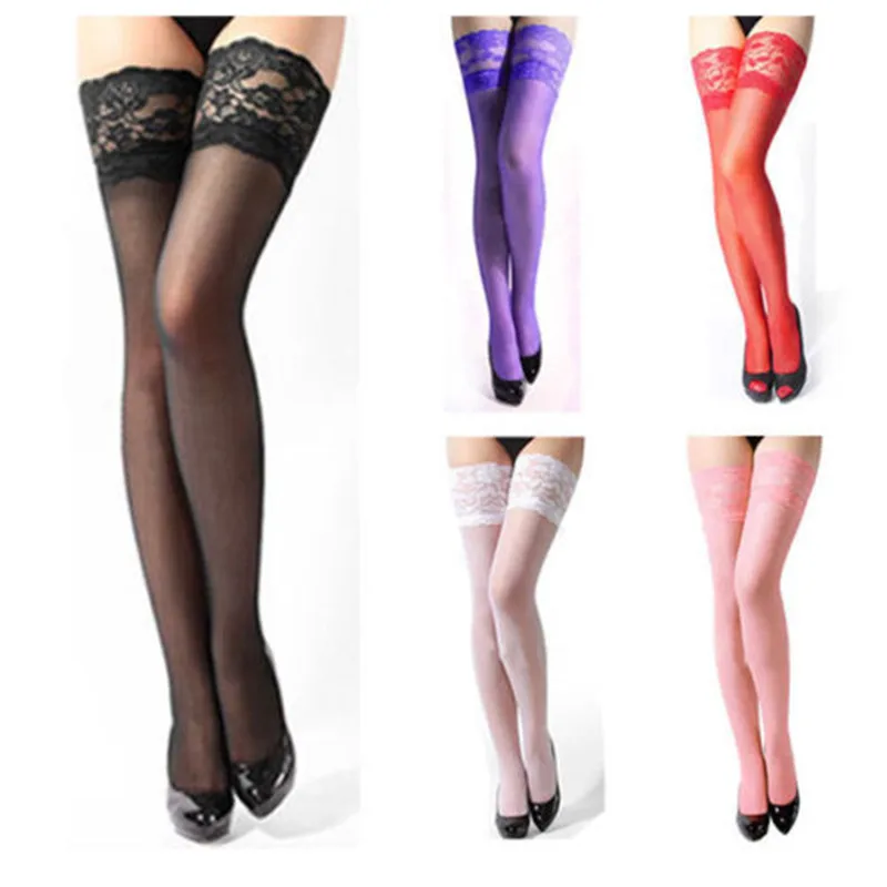 New Women Sexy Lingerie Women Lady Lace Up Anti Slip Top Stay Up Thigh High Stockings Nightclubs Sexy Stockings
New Women Sexy Lingerie Women Lady Lace Up Anti Slip Top Stay Up Thigh High Stockings Nightclubs Sexy Stockings