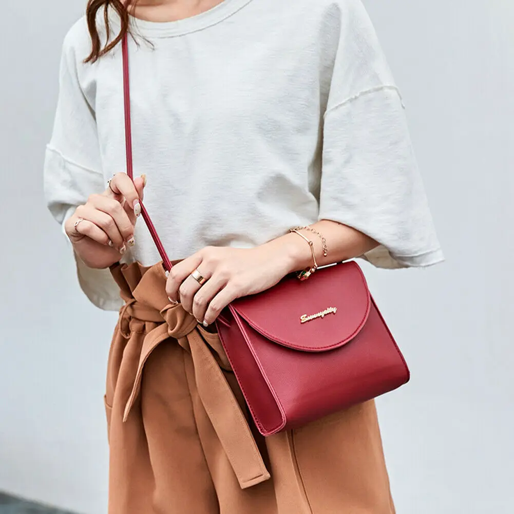 2019 New Fashion Women Simple Tote PU Leather Messenger Bag Satchel Bag Crossbody Small Mini Shoulder Handbag
2019 New Fashion Women Simple Tote PU Leather Messenger Bag Satchel Bag Crossbody Small Mini Shoulder Handbag