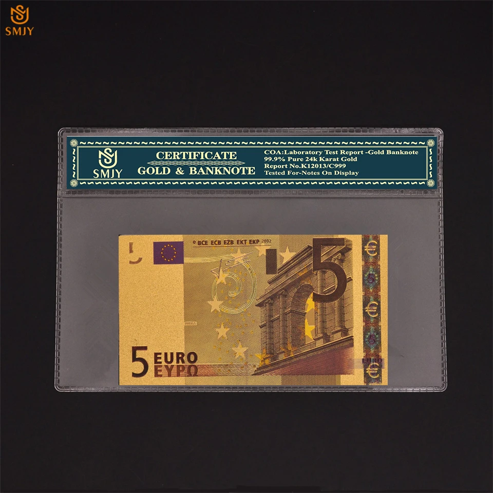Euro Banknote 5 Euro Paper Money World Bills Currency For Collection With Coa Frame And Business Gifts
Euro Banknote 5 Euro Paper Money World Bills Currency For Collection With Coa Frame And Business Gifts