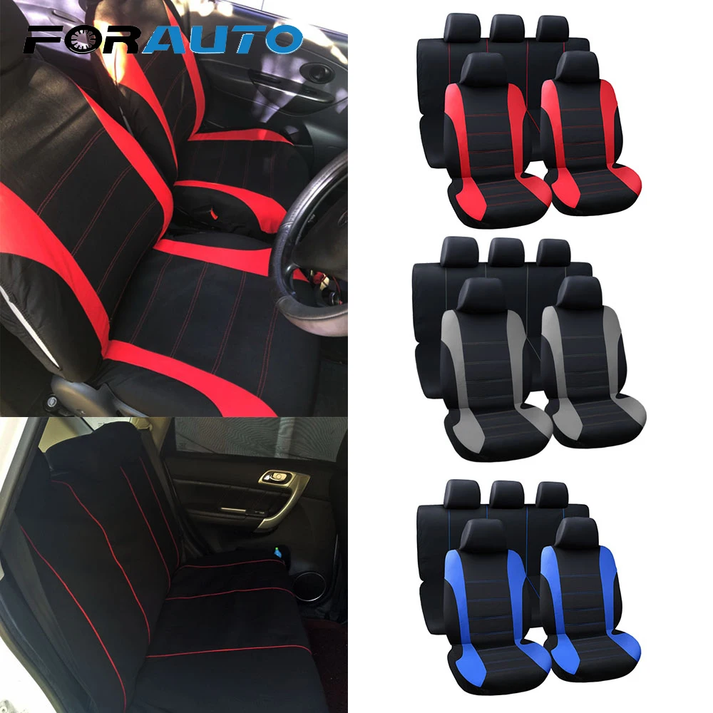 Full Car Seat Cover Automobiles Seat Covers Seat Protector Universal Fit Most Cars Gray Black Car-Styling Interior Accessories
Full Car Seat Cover Automobiles Seat Covers Seat Protector Universal Fit Most Cars Gray Black Car-Styling Interior Accessories