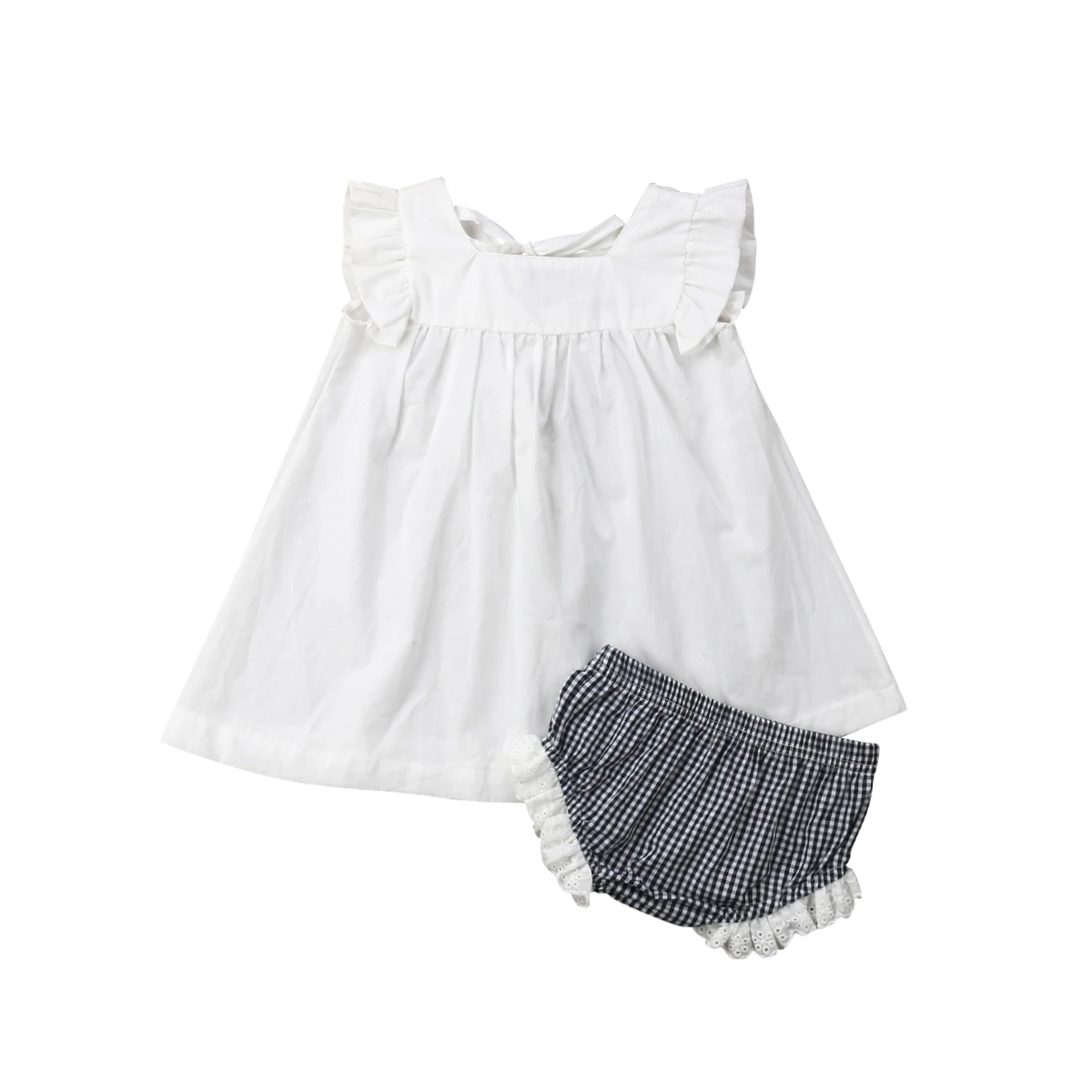 Pudcoco Newborn Baby Girls Lovely Summer Ruffle Belt White Dress Tops Tutu Plaid Pants 2PCS Outfits Clothes Set 0-24M
Pudcoco Newborn Baby Girls Lovely Summer Ruffle Belt White Dress Tops Tutu Plaid Pants 2PCS Outfits Clothes Set 0-24M