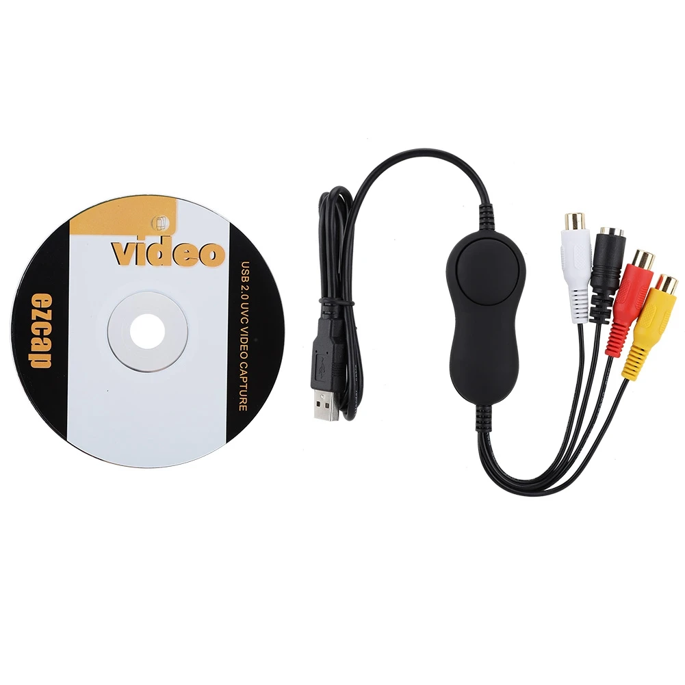 USB2.0 UVC видео карта захвата аналоговый Видео Grabber HD рекордер для Windows/Mac/Linux Горячая