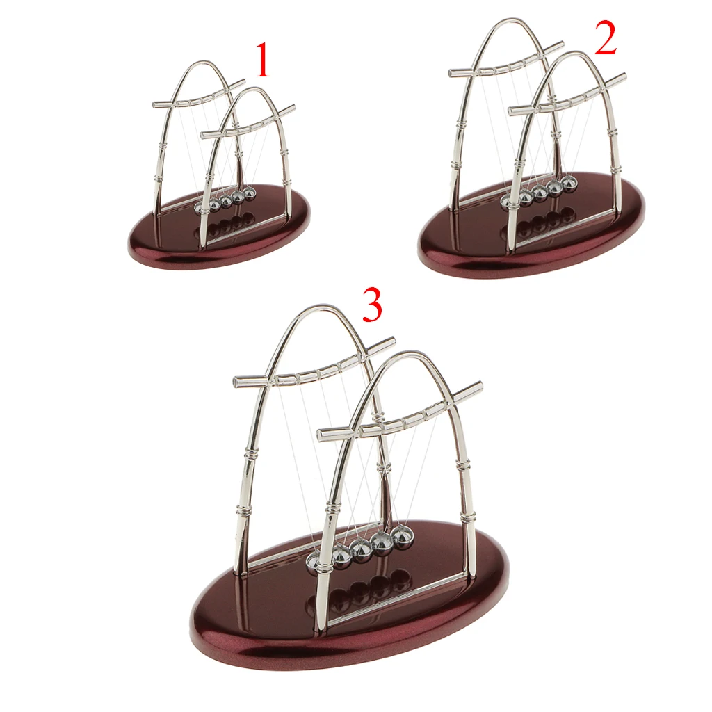 Newton Cradle Balance Ball Physics Science Pendulum Kids Children Educational Toy Home Office Decoration Arch-S
Newton Cradle Balance Ball Physics Science Pendulum Kids Children Educational Toy Home Office Decoration Arch-S