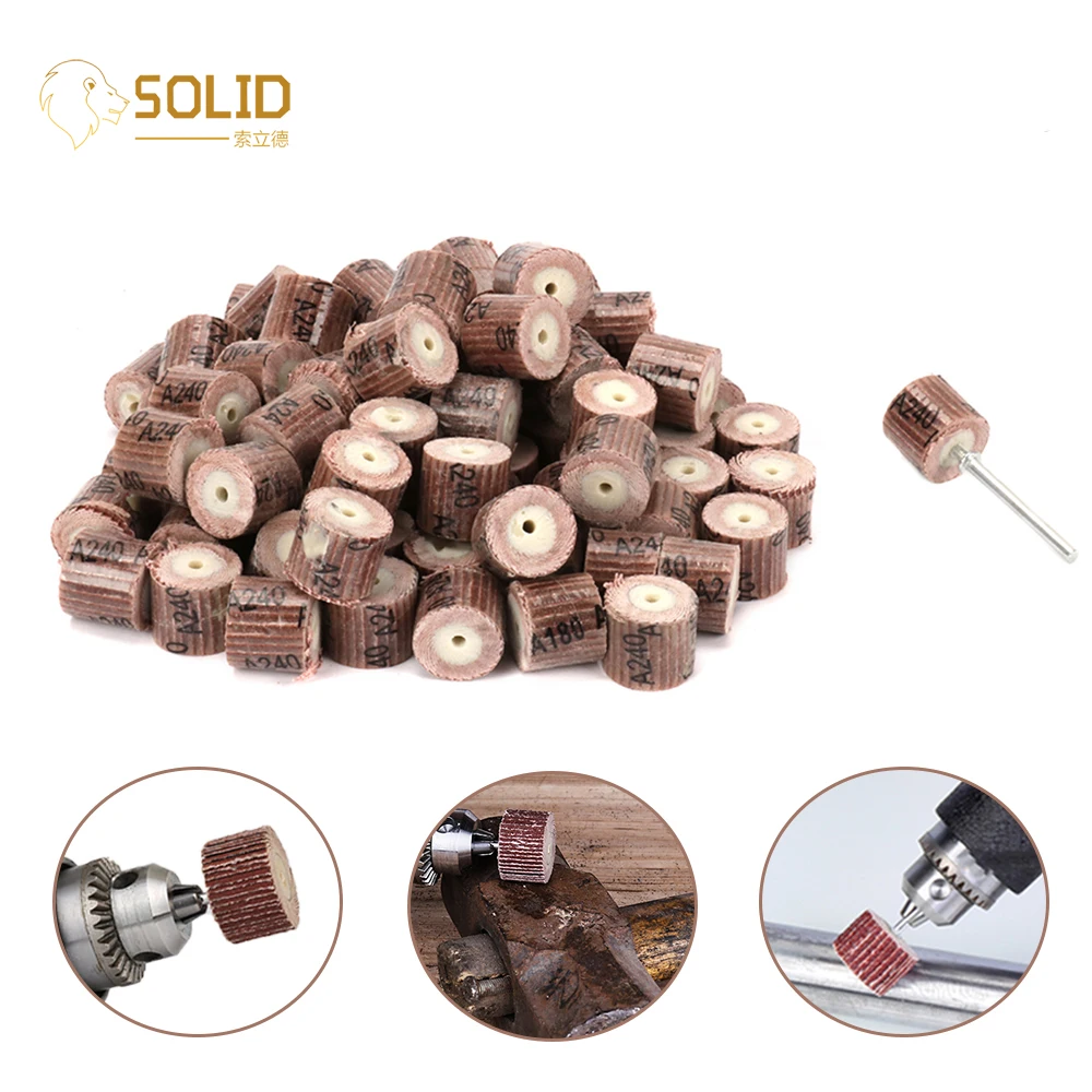 50Pcs 15mm/20mm Flap Sanding Wheel Grinding Sandpaper Flap Wheel Disc Rotary Tool for Polishing Metal 80~600# High Quality
50Pcs 15mm/20mm Flap Sanding Wheel Grinding Sandpaper Flap Wheel Disc Rotary Tool for Polishing Metal 80~600# High Quality