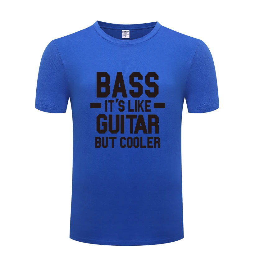 BASS It's Like Guitar But Cooler Funny Mens Men T Shirt Tshirt 2018 New Short Sleeve O Neck Cotton Casual T-shirt Top Tee
BASS It's Like Guitar But Cooler Funny Mens Men T Shirt Tshirt 2018 New Short Sleeve O Neck Cotton Casual T-shirt Top Tee