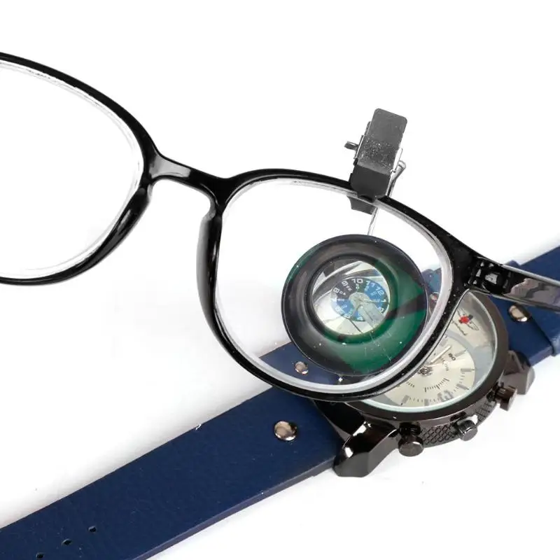 5X/10X/20X Clip-On Eyeglass Magnifier Loupes Magnifying Lens Watchmakers Jewellers Tool Watch Repair Tool
5X/10X/20X Clip-On Eyeglass Magnifier Loupes Magnifying Lens Watchmakers Jewellers Tool Watch Repair Tool