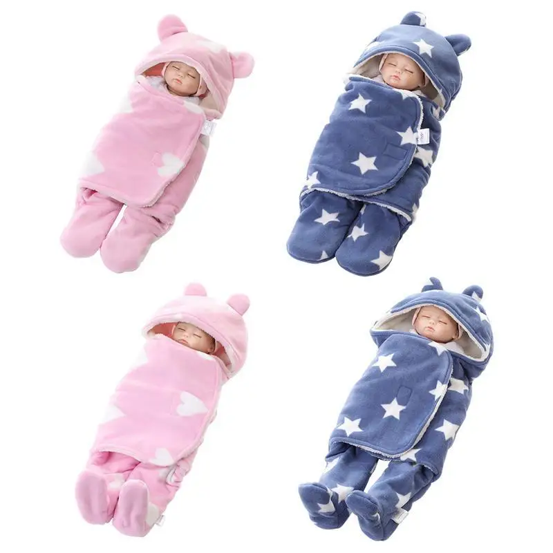 Фото Одеяло для новорожденных спальный мешок Двухслойное полностью - купить