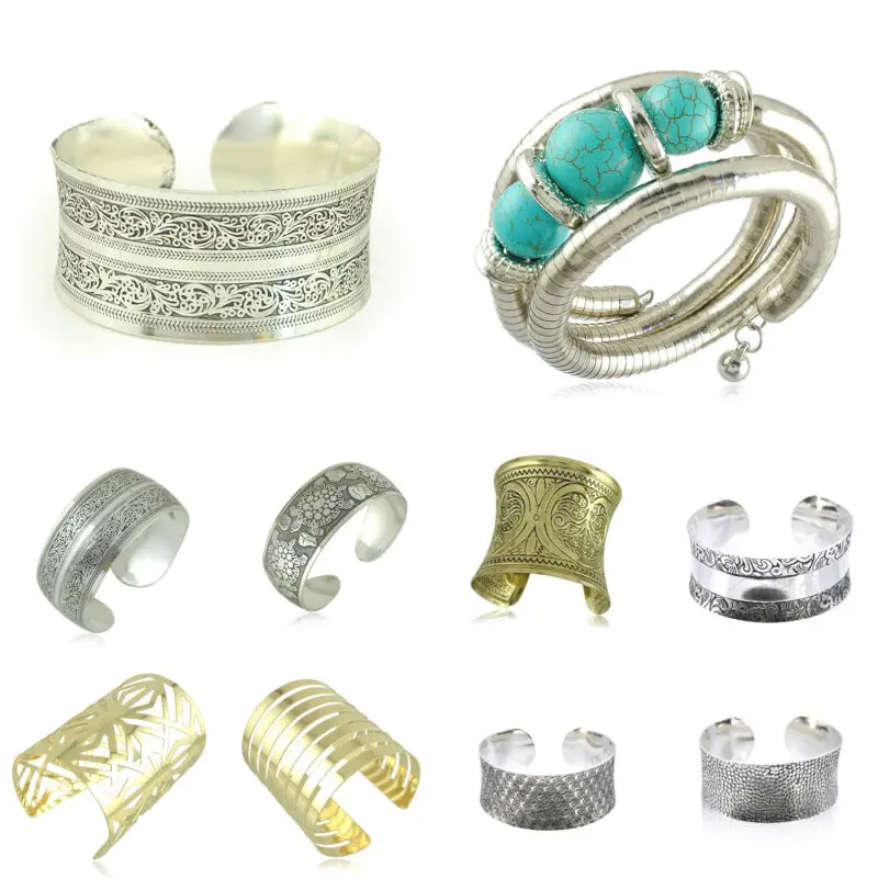 Women Retro Wide Cuff Bracelet Open Jewelry Tibetan Silver Bangle Ethnic Vintage Open Jewelry Bangle Wide Cuff Bracelet
Women Retro Wide Cuff Bracelet Open Jewelry Tibetan Silver Bangle Ethnic Vintage Open Jewelry Bangle Wide Cuff Bracelet
