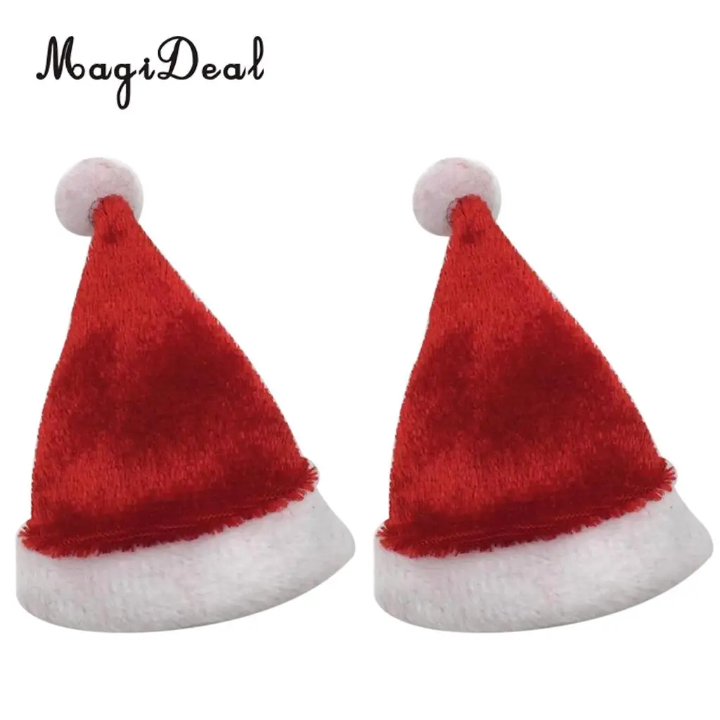 MagiDeal 2 шт. масштаб 1/6 Рождественская шляпа фотоаксессуары для 12-дюймовых