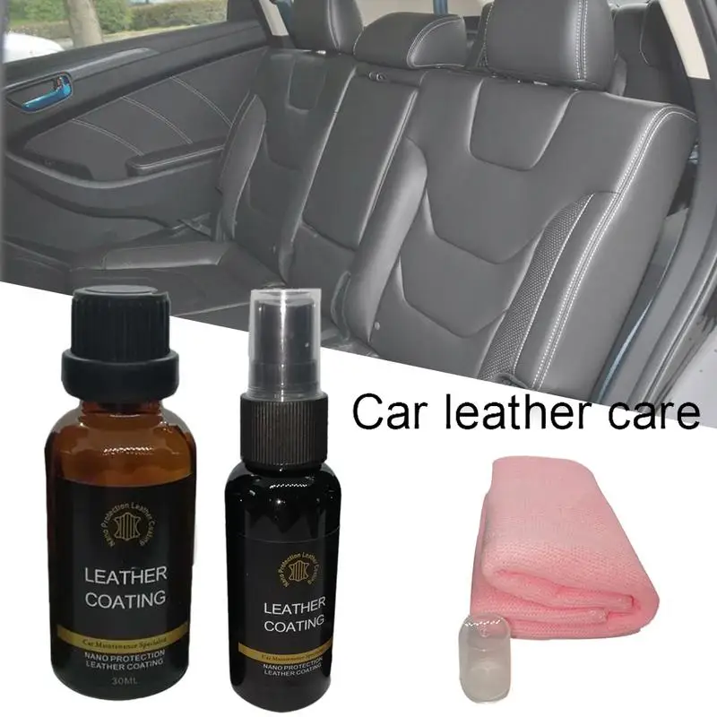30/50ML Car Nano Leather Coating Agent Brightening Scratch Resistant Skid Coating Agent Leather Renovation Coating Agent
30/50ML Car Nano Leather Coating Agent Brightening Scratch Resistant Skid Coating Agent Leather Renovation Coating Agent
