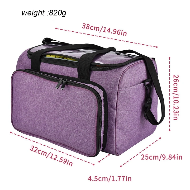 Knitting Bag Yarn Tote Organizer With Inner Divider For Wool Crochet Hooks Knitting Needles Sewing Set Diy Storage Bag
Knitting Bag Yarn Tote Organizer With Inner Divider For Wool Crochet Hooks Knitting Needles Sewing Set Diy Storage Bag