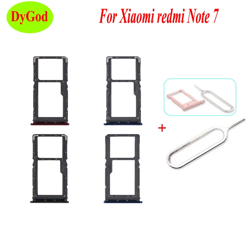 Держатель лотка для SIM карты Xiaomi redmi Note 7 Nano держатель слота Micro SD адаптер с