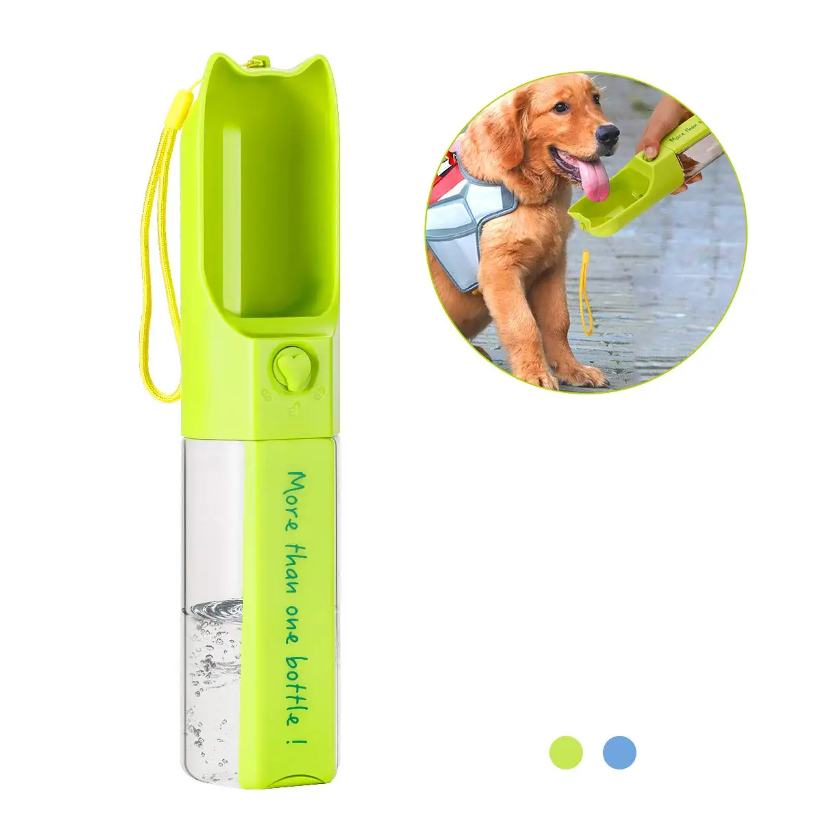 Pet Water Bottle For Walking, Portable Dog Travel Drinking Cup With Filter, Antibacterial, Leak Proof - Food Grade Silicon
Pet Water Bottle For Walking, Portable Dog Travel Drinking Cup With Filter, Antibacterial, Leak Proof - Food Grade Silicon
