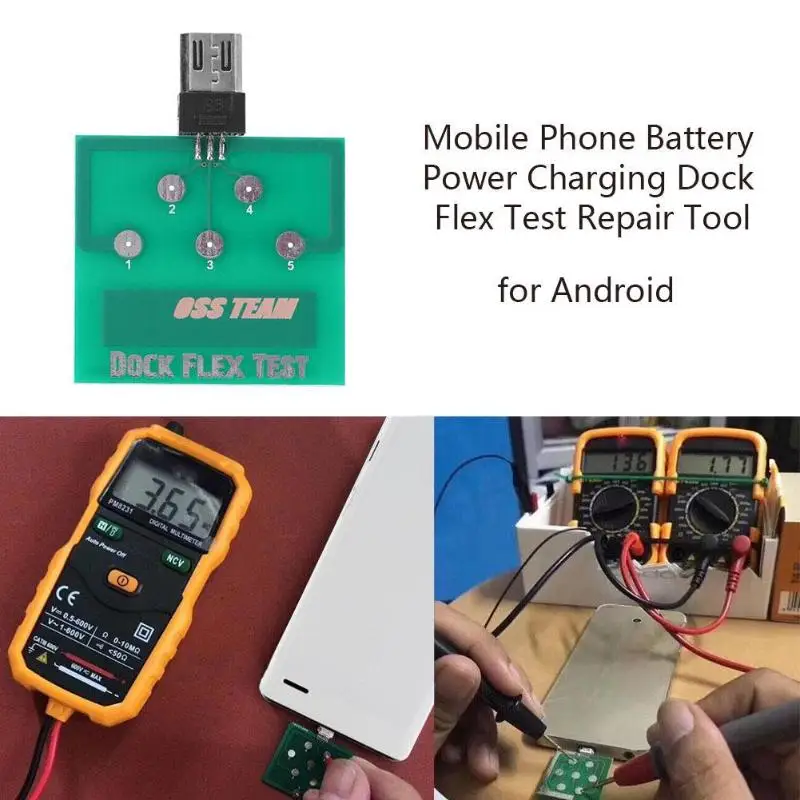 alloet Professional Mobile Phone Battery Power Charging Dock Flex Test Repair Tool for iphone fix for Samsung
alloet Professional Mobile Phone Battery Power Charging Dock Flex Test Repair Tool for iphone fix for Samsung