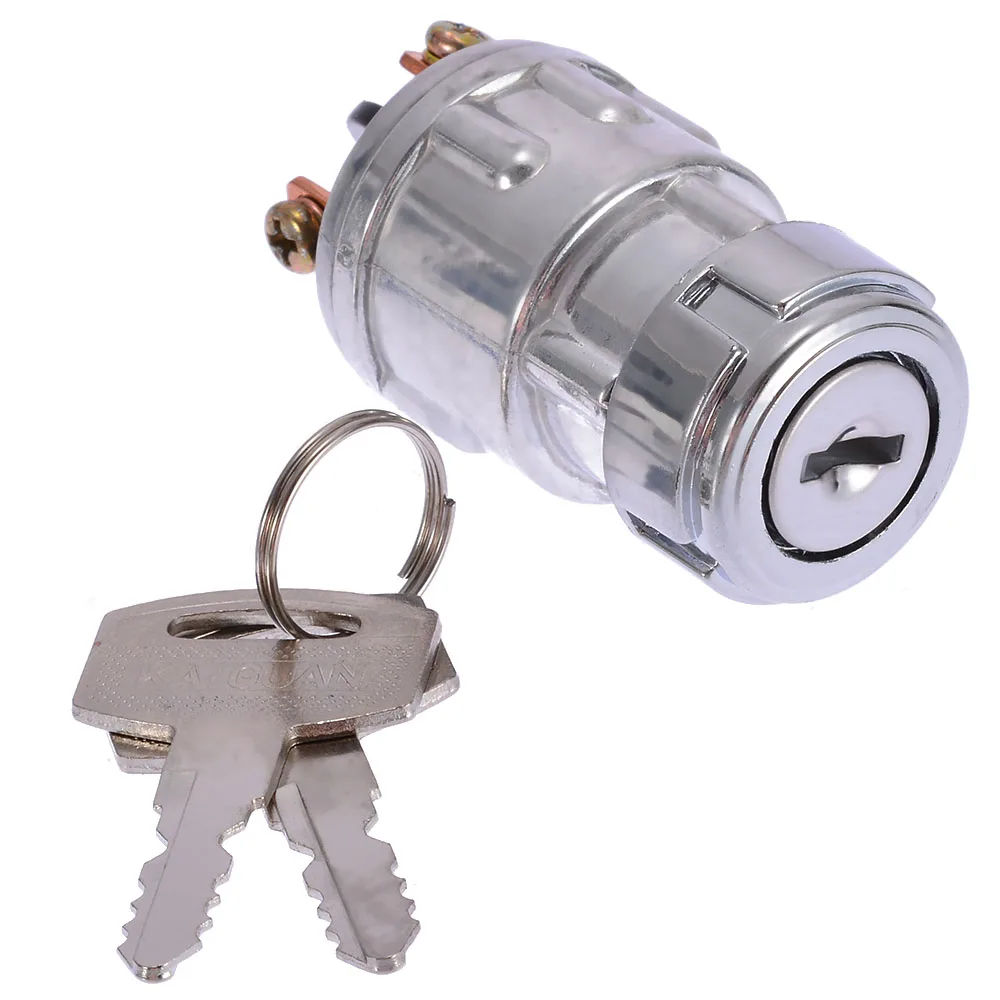 Mayitr 3 Position Car Tractor Ignition Switch Lock Cylinder Durable Auto Ignition Switch with 2 Keys
Mayitr 3 Position Car Tractor Ignition Switch Lock Cylinder Durable Auto Ignition Switch with 2 Keys