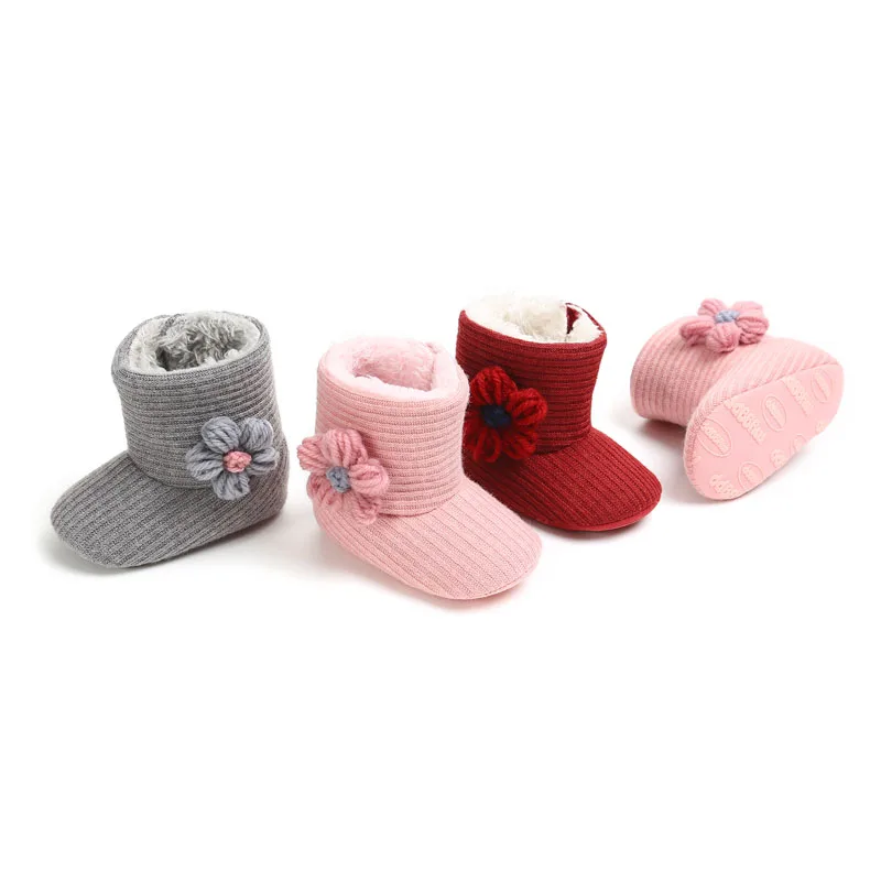 Newborn Baby Infant Toddler Boy Girl Unisex Casual Snow Boots Crib Shoes Prewalker Flower Baby Girls Booties Knitted Boots
Newborn Baby Infant Toddler Boy Girl Unisex Casual Snow Boots Crib Shoes Prewalker Flower Baby Girls Booties Knitted Boots