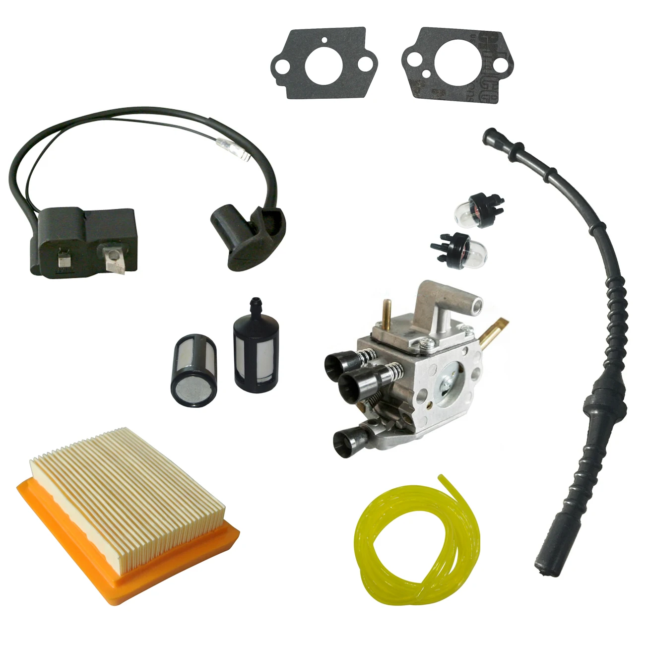 Воздушный топливный фильтр Carb для триммера двигателя Weedeater Stihl FS120 FS200 FS250 FS350
Воздушный топливный фильтр Carb для триммера двигателя Weedeater Stihl FS120 FS200 FS250 FS350