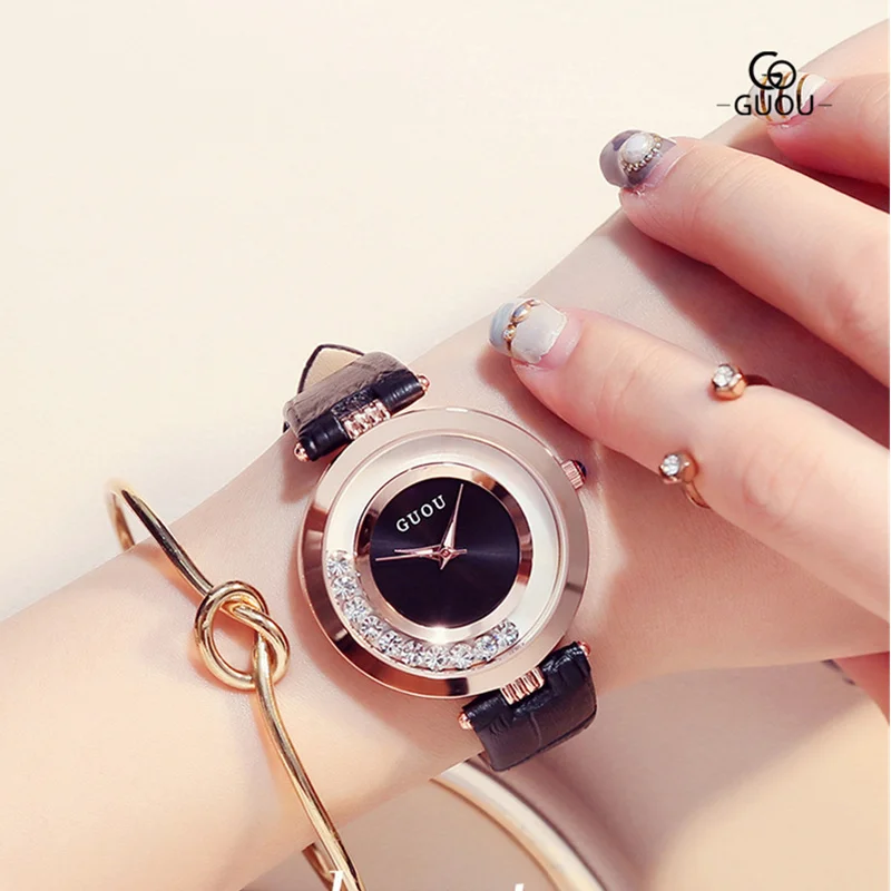 2018 Top GUOU Brand Watch Luxury Diamond Ladies Wrist Women Watches Fashion Women's For Clock reloj mujer relogio feminino
2018 Top GUOU Brand Watch Luxury Diamond Ladies Wrist Women Watches Fashion Women's For Clock reloj mujer relogio feminino