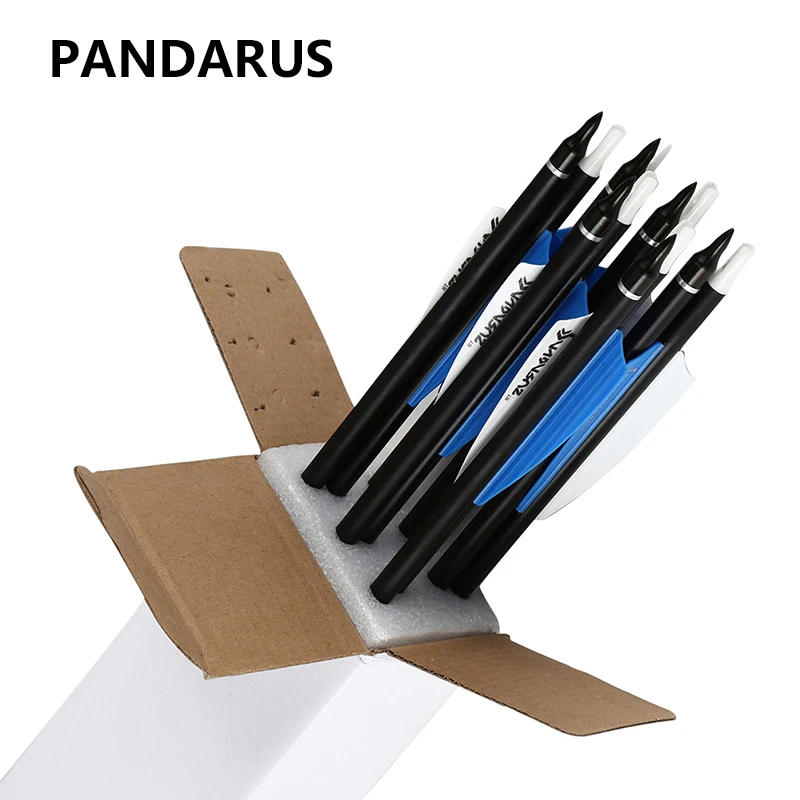 PANDARUS стрел и для стрельбы из лука под открытым 28/30/32 дюймов позвоночника 500