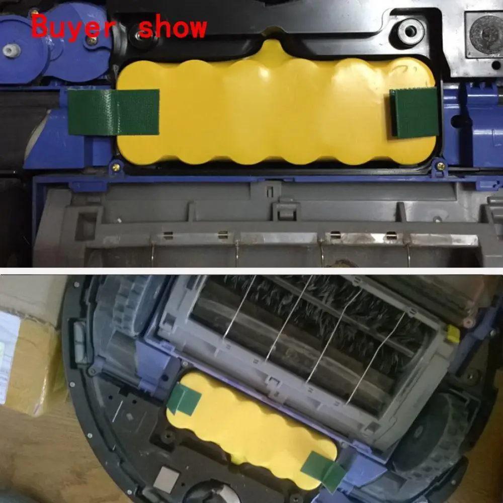 8000 мАч высокой Ёмкость 14 4 V Батарея для iRobot Roomba подметания робот пылесос 500 540 550 620