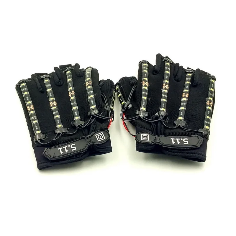 6 Colors Half Finger Led Beaming Lights Gloves Music Dj Party Cosplay Stage Performance Party Supplies
6 Colors Half Finger Led Beaming Lights Gloves Music Dj Party Cosplay Stage Performance Party Supplies