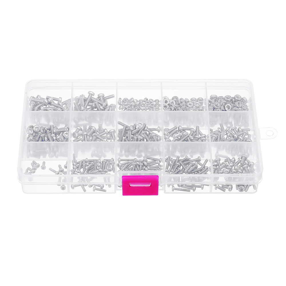 480Pcs M2 M2.5 M3 Torx Machine Screw 304 Stainless Steel Pan Head Bolt Nut Assortment For Mechanical Equipment Furniture
480Pcs M2 M2.5 M3 Torx Machine Screw 304 Stainless Steel Pan Head Bolt Nut Assortment For Mechanical Equipment Furniture