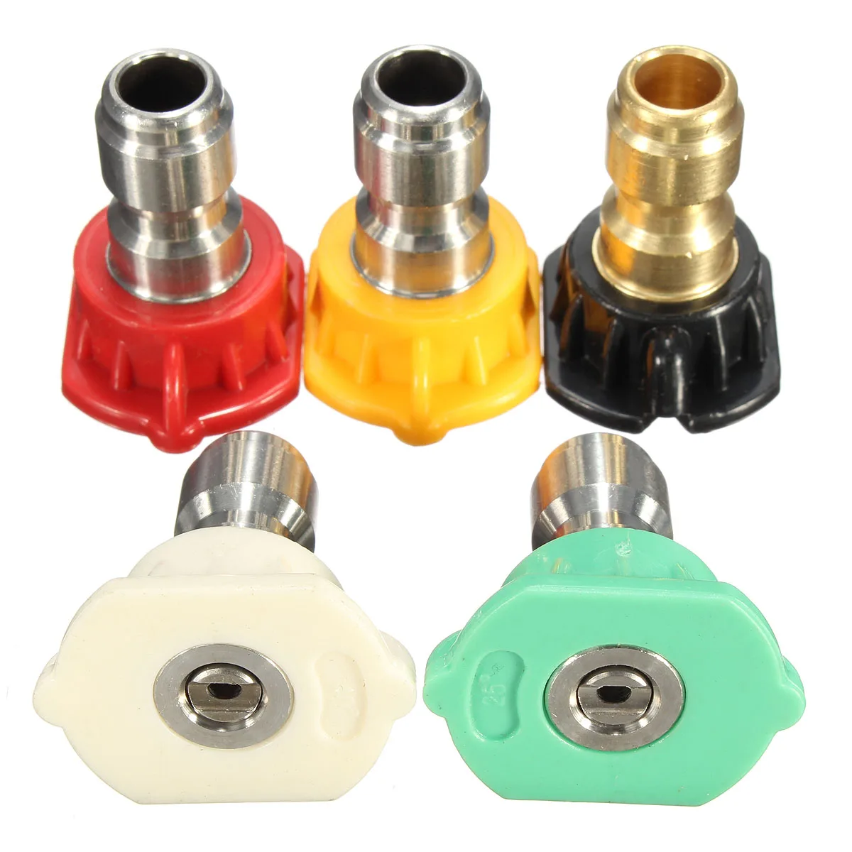 7 Size High Pressure Washer Gutter Cleaner Attachment For Lance/Wand 1/4" Quick Connect Brass Stainless Steel
7 Size High Pressure Washer Gutter Cleaner Attachment For Lance/Wand 1/4" Quick Connect Brass Stainless Steel