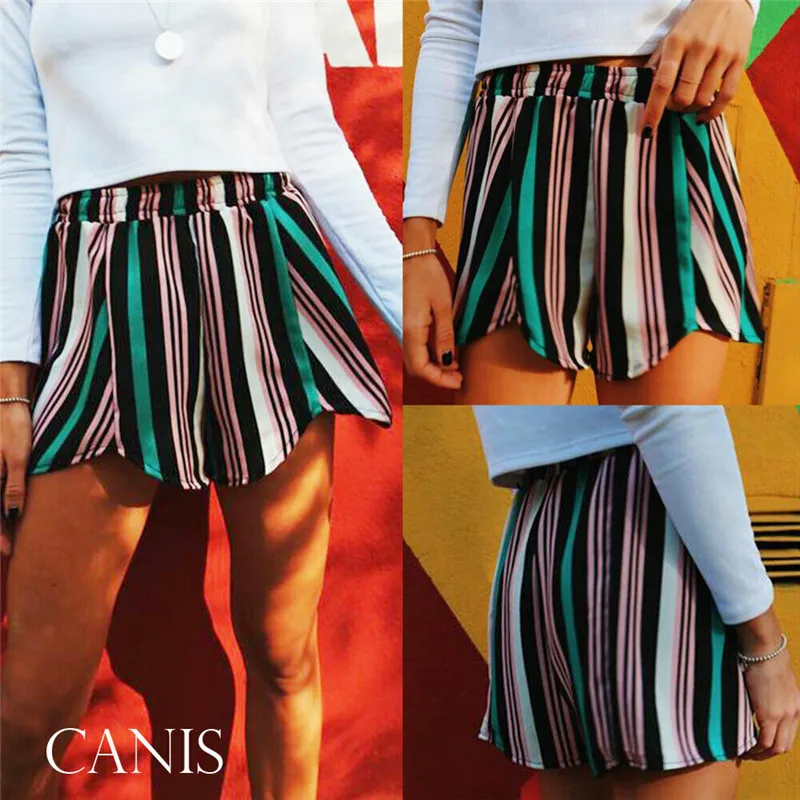 Trendy Women clothes Summer Geometry High Waist Casual Beach Hot Polyester Striped shorts one pieces
Trendy Women clothes Summer Geometry High Waist Casual Beach Hot Polyester Striped shorts one pieces