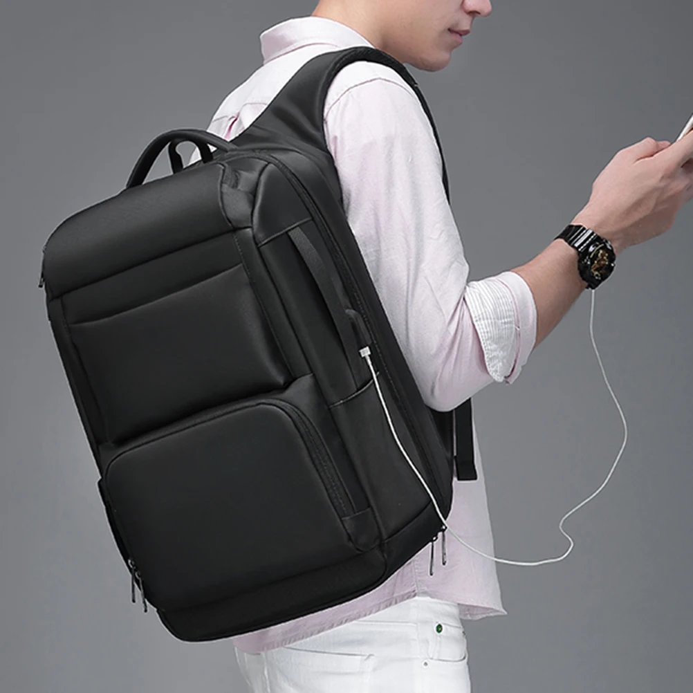 Men Black Travel Climbing Backpack Large Capacity Teenager Anti-thief Bag USB Charging Laptop Mountaineering Outdoor Backpack
Men Black Travel Climbing Backpack Large Capacity Teenager Anti-thief Bag USB Charging Laptop Mountaineering Outdoor Backpack
