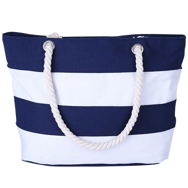 Casual Stripe Pattern Canvas Bag For Girls Women Beach Bag Stylish Ladies Messenger Shoulder Bag Female Tote Sac
Casual Stripe Pattern Canvas Bag For Girls Women Beach Bag Stylish Ladies Messenger Shoulder Bag Female Tote Sac