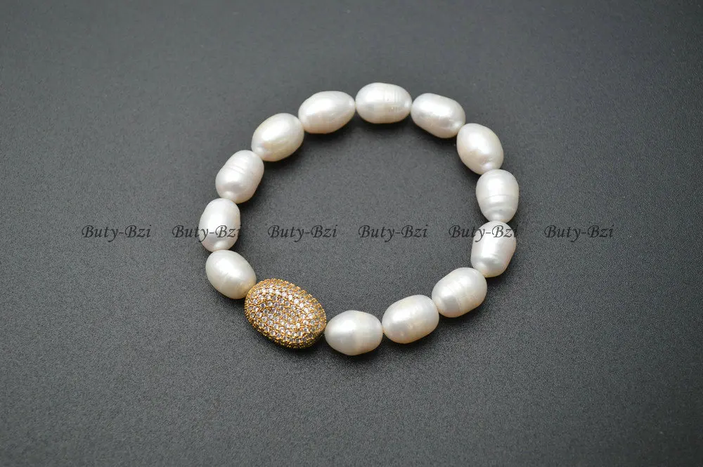 Paved CZ Metal Oval Nugget Charm Natural Fresh Water Pearl Beads Elastic Line Bracelets Party Jewelry
Paved CZ Metal Oval Nugget Charm Natural Fresh Water Pearl Beads Elastic Line Bracelets Party Jewelry