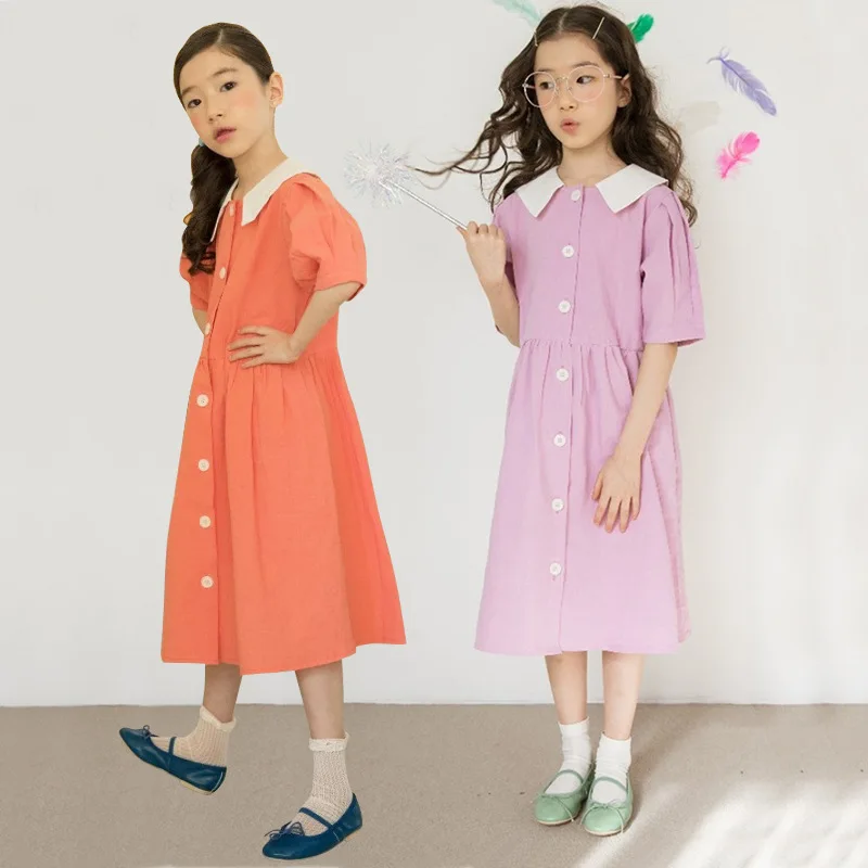 Sweet girls dress summer vintage cotton long princess dresses teenage kids party frocks children back to school clothes age 4~16
Sweet girls dress summer vintage cotton long princess dresses teenage kids party frocks children back to school clothes age 4~16