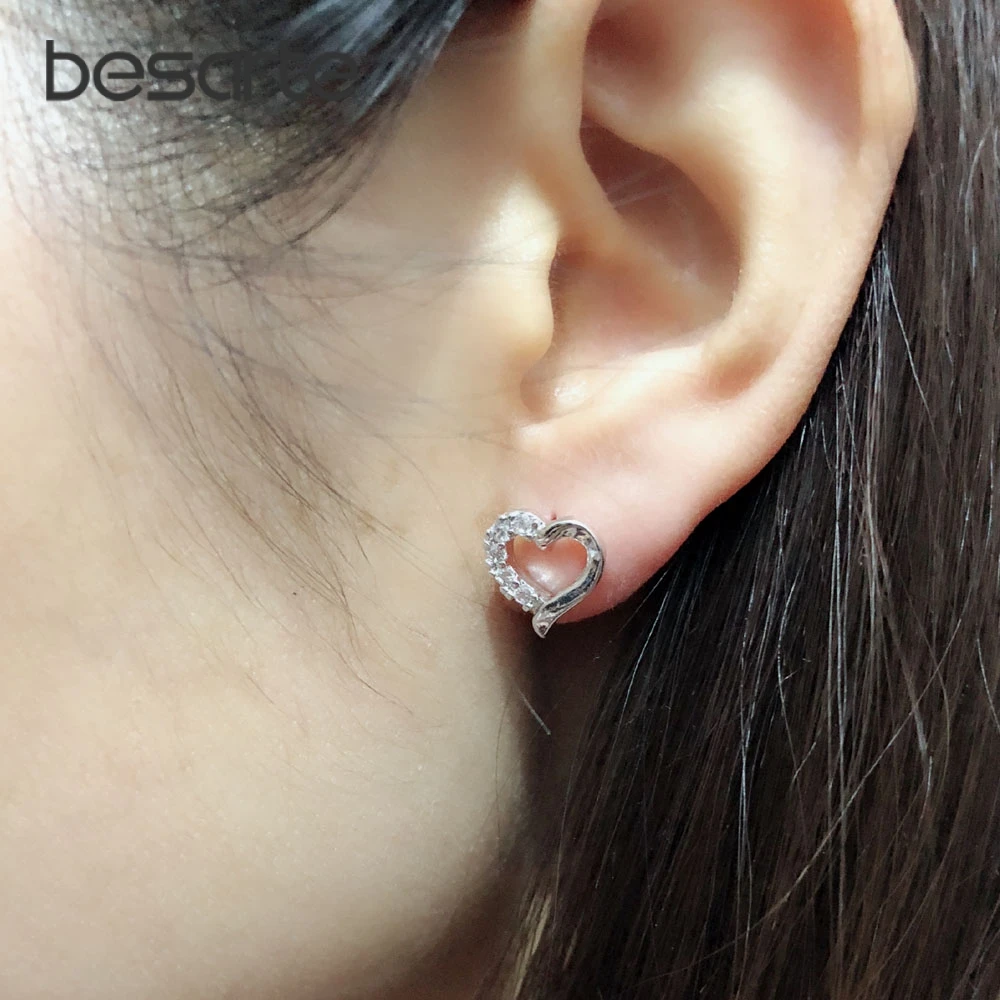 Heart Stud Earrings Women Boucle D oreille Femme Oorknopjes Pendientes Aros Ohrringe Ohrstecker Orecchini Cuore Kupe Taki E3059
Heart Stud Earrings Women Boucle D oreille Femme Oorknopjes Pendientes Aros Ohrringe Ohrstecker Orecchini Cuore Kupe Taki E3059