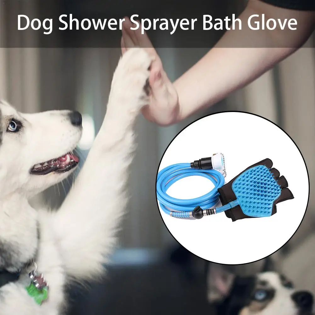 Dog Brush Dog Shower Comfortable Sprayer Bath Glove Pet Bathing Artifact Massage Gloves Dog Grooming
Dog Brush Dog Shower Comfortable Sprayer Bath Glove Pet Bathing Artifact Massage Gloves Dog Grooming