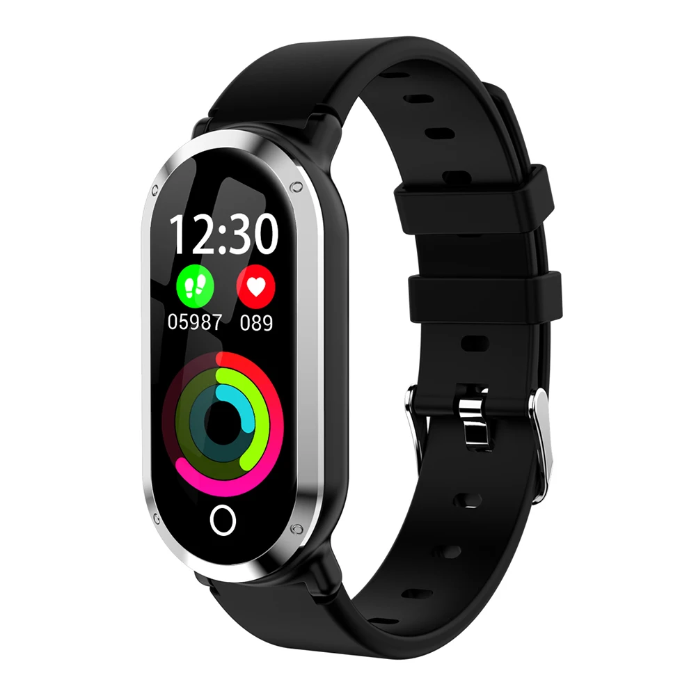 T1 Smart Wristwatch 0.96" Fitness Tracker Heart Rate Blood Pressure Monitor IP67 Waterproof Sports Band Bracelet
T1 Smart Wristwatch 0.96" Fitness Tracker Heart Rate Blood Pressure Monitor IP67 Waterproof Sports Band Bracelet