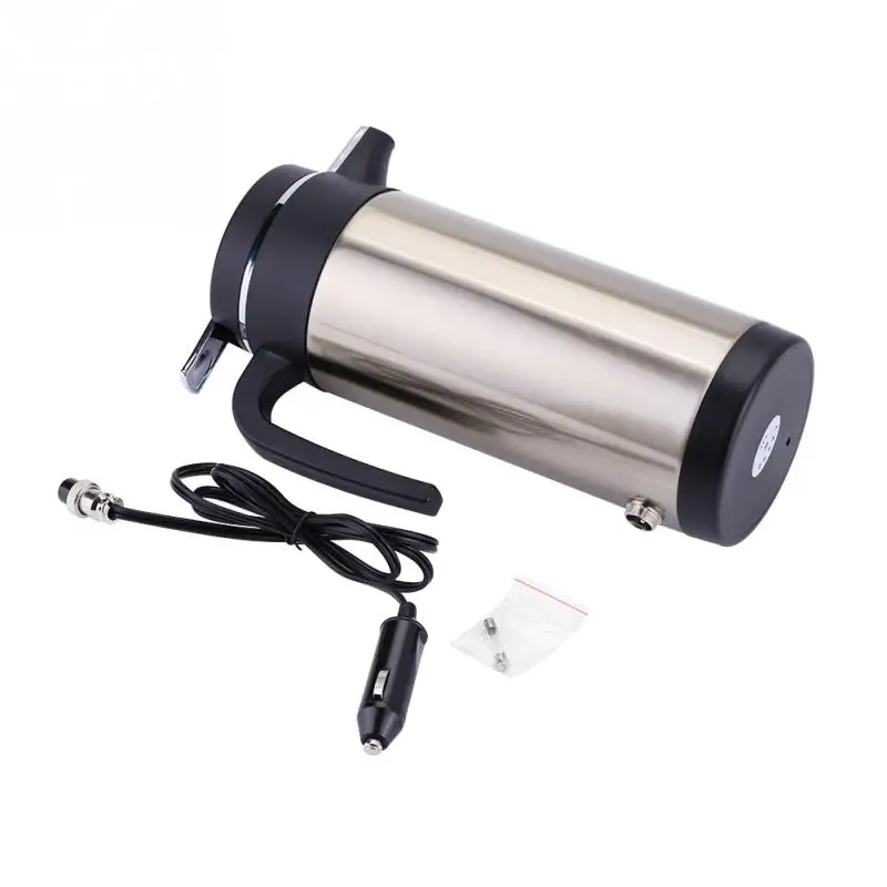 1200ml 24V Auto Car Heating Cup Charger Stainless Steel Electric Heating Cup Boiling Water Heater Kettle Travel Use top quality
1200ml 24V Auto Car Heating Cup Charger Stainless Steel Electric Heating Cup Boiling Water Heater Kettle Travel Use top quality