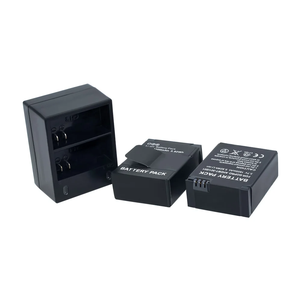 AHDBT-201 AHDBT-301 перезаряжаемый литий-полимерный аккумулятор (2 комплекта) + быстрое