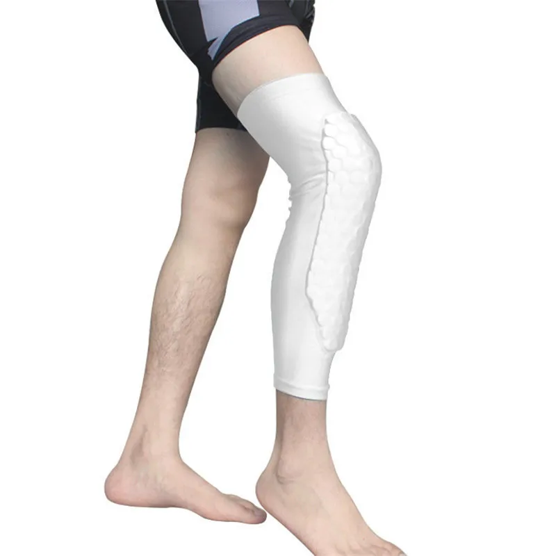 1 Pc Compression Leg Support Sleeve Honeycomb Design Anti-collision Long Sports Knee Protector Basketball Football Leg Guard
1 Pc Compression Leg Support Sleeve Honeycomb Design Anti-collision Long Sports Knee Protector Basketball Football Leg Guard