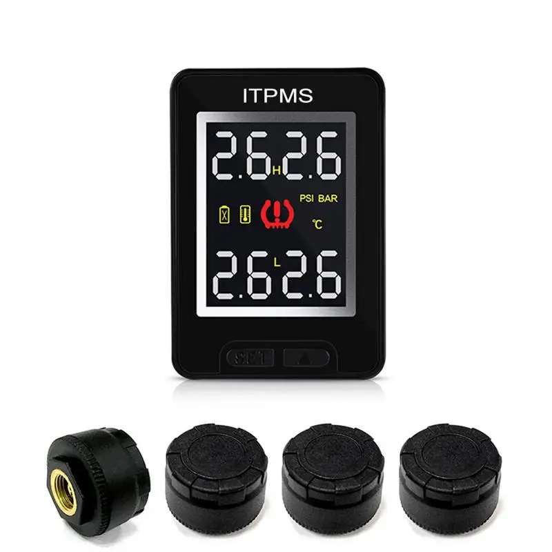 Для Toyota CAREUD U912 авто беспроводной TPMS система контроля давления в шинах с 4