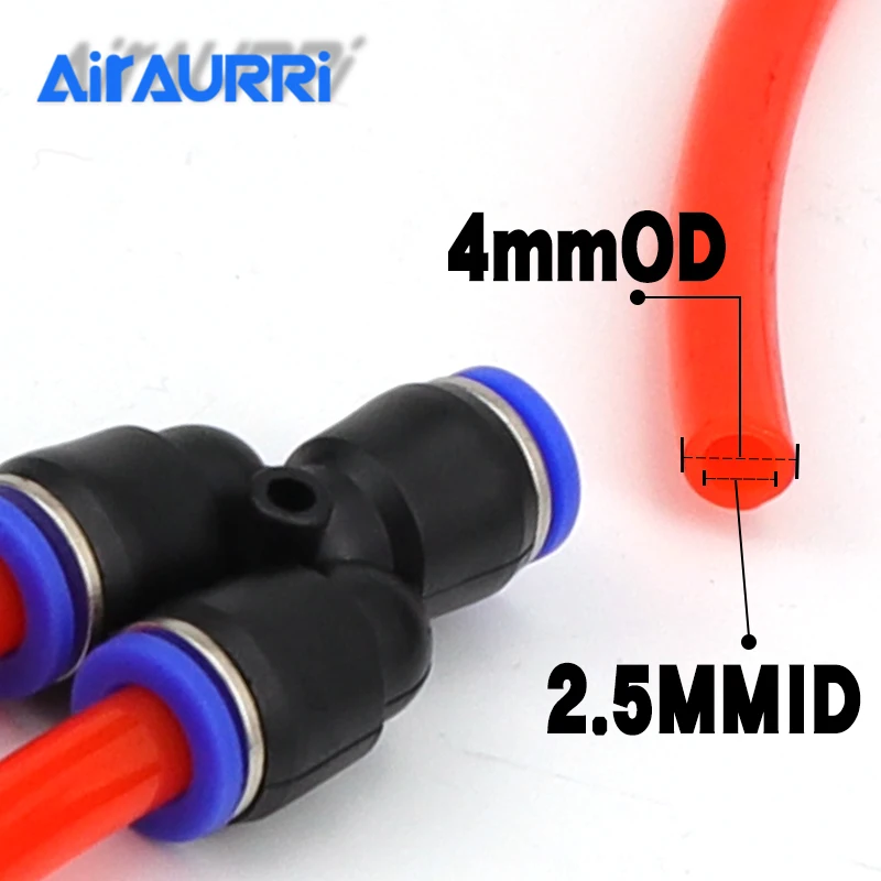 Высококачественные адаптеры PY4 Air Piping Y по заводской цене фитинги с одним касанием