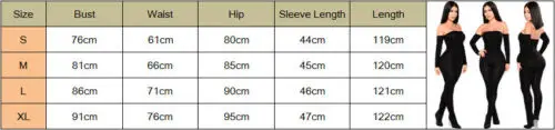 2019 New Women Ladies Off Shoulder Long Sleeve Clubwear Playsuit Bodycon Party Jumpsuit Romper Trousers
2019 New Women Ladies Off Shoulder Long Sleeve Clubwear Playsuit Bodycon Party Jumpsuit Romper Trousers