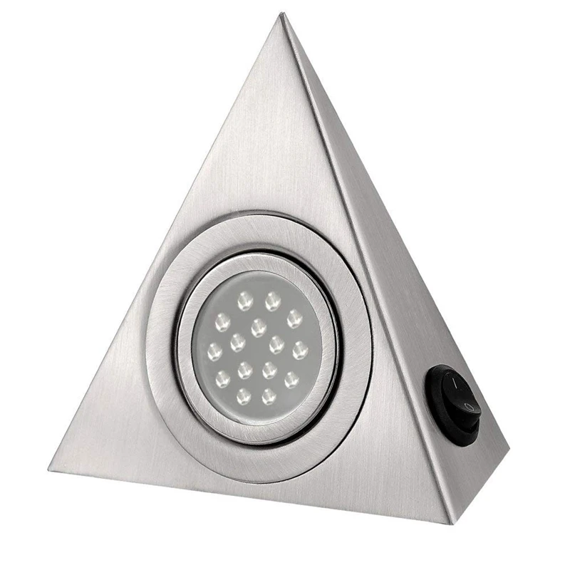Newest LED Closet Cabinet Lamp Kitchen Under Cabinet Lighting Triangle Led Light Stainless Steel Downlight for Wardrobe Cupboard
Newest LED Closet Cabinet Lamp Kitchen Under Cabinet Lighting Triangle Led Light Stainless Steel Downlight for Wardrobe Cupboard