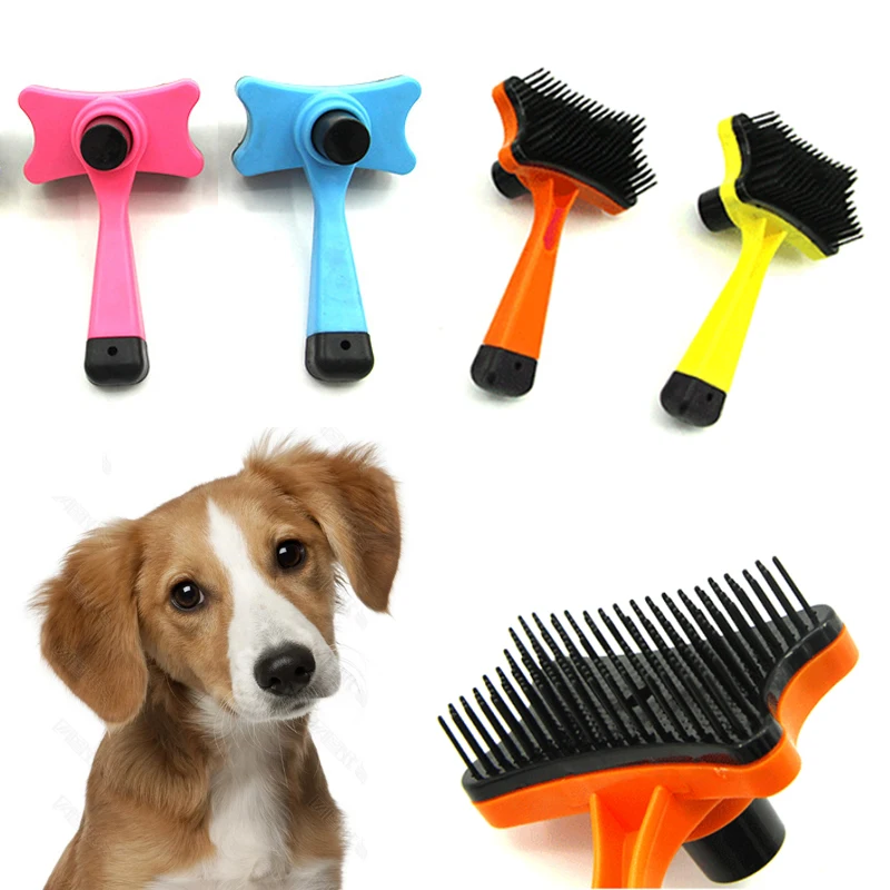 1PC Pet Comb Hair Shedding Automatic Hair Removal Dog Cat Brush Grooming Tool To Float Hair Massage Supplies
1PC Pet Comb Hair Shedding Automatic Hair Removal Dog Cat Brush Grooming Tool To Float Hair Massage Supplies