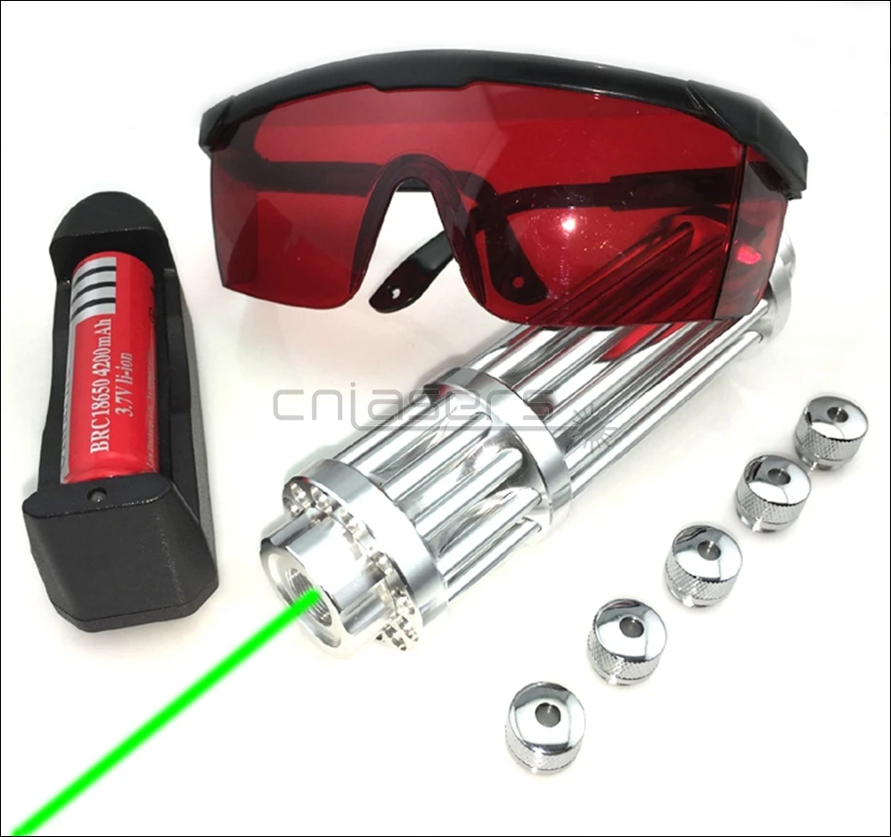 CNILasers GX3 Adjustable Focus 532nm Green Laser Pointer Visible Laser Beam High Power Lazer Torch Camping Signal Lamp Hunting
CNILasers GX3 Adjustable Focus 532nm Green Laser Pointer Visible Laser Beam High Power Lazer Torch Camping Signal Lamp Hunting