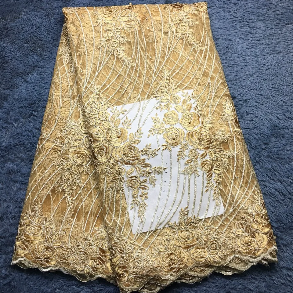 African lace fabrics french High Quality bridal beaded nigerian lace tulle lace fabric For Wedding Dress M2287
African lace fabrics french High Quality bridal beaded nigerian lace tulle lace fabric For Wedding Dress M2287