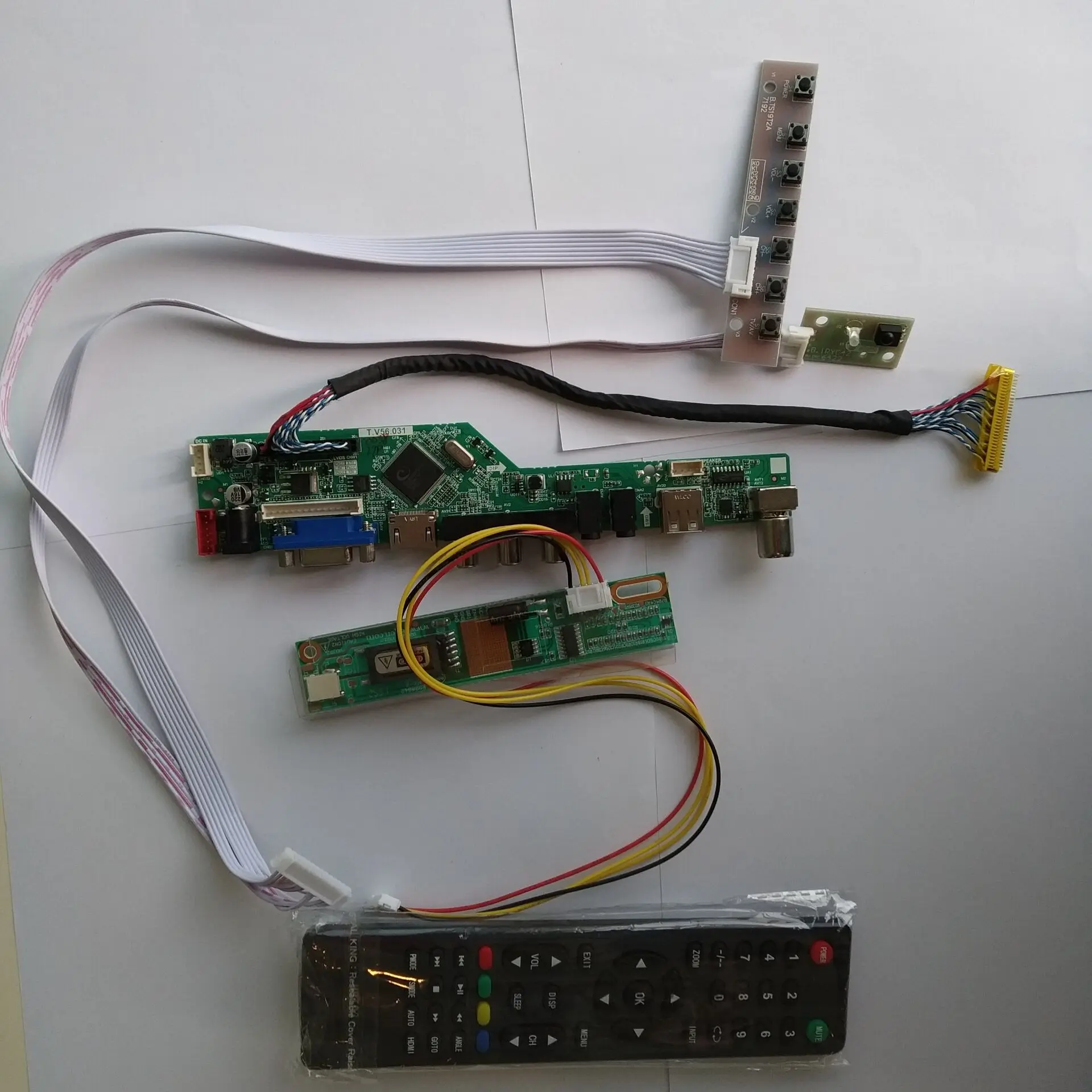 ТВ HDMI AV USB VGA аудио LCD LED 1 CCFL лампы контроллер плата дисплей для 15,4 "LP154W02-TL10 1680X1050 карты
ТВ HDMI AV USB VGA аудио LCD LED 1 CCFL лампы контроллер плата дисплей для 15,4 "LP154W02-TL10 1680X1050 карты