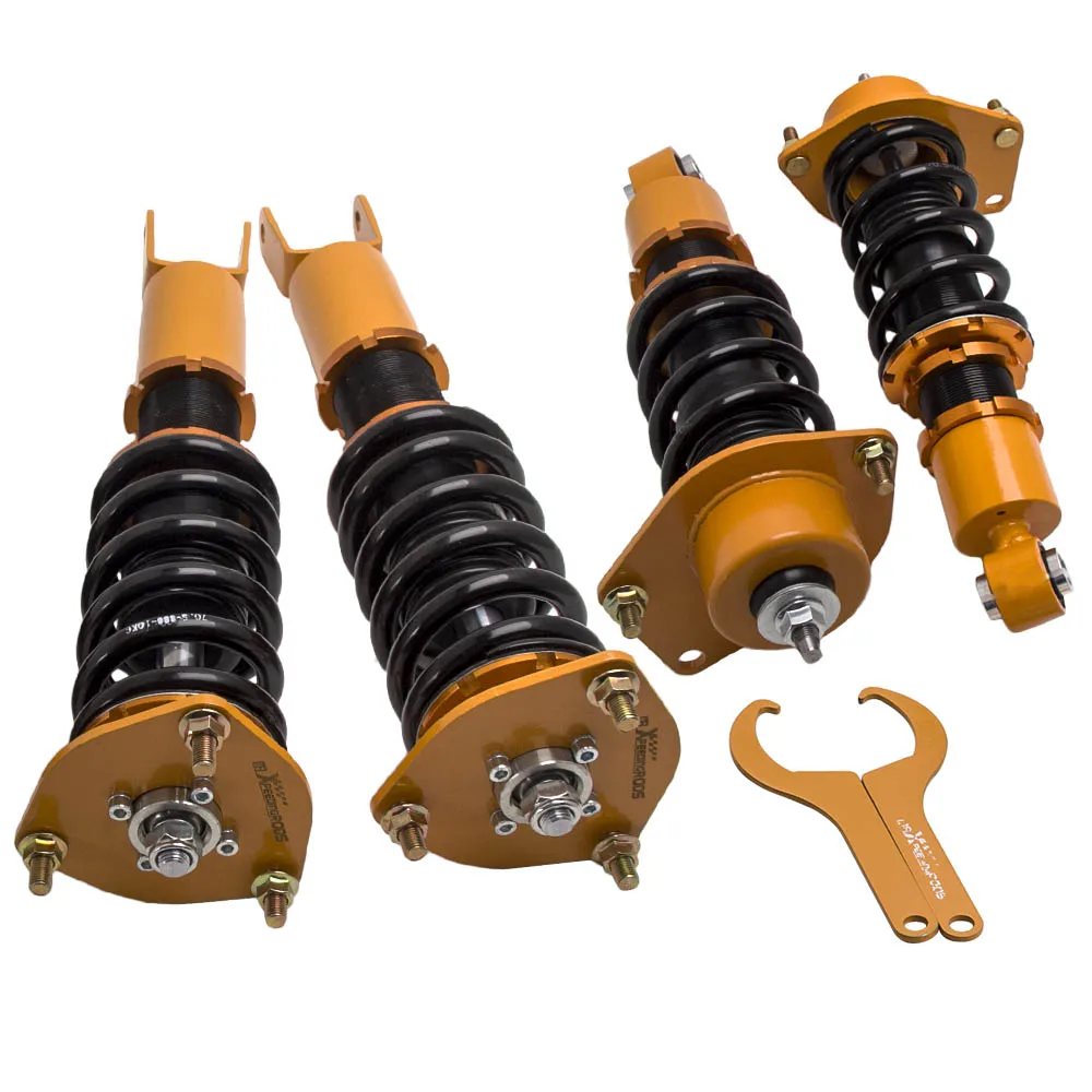4PCS Coilover Coilovers Struts Kit For Mazda RX-8 RX8 2004 2005 2006 2007 2008 2009 2010 2011 Shock Absorber Adjustable Height
4PCS Coilover Coilovers Struts Kit For Mazda RX-8 RX8 2004 2005 2006 2007 2008 2009 2010 2011 Shock Absorber Adjustable Height